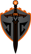 Logo da equipe Os Guerreiros sem o nome da equipe.